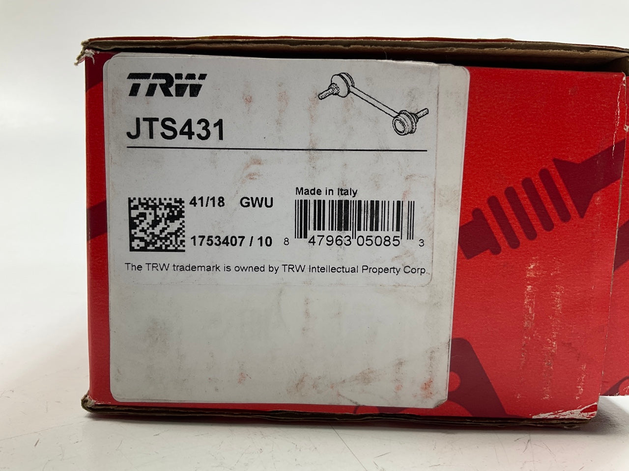 (2) TRW JTS431 Rear Suspension Stabilizer Sway Bar Link Kit