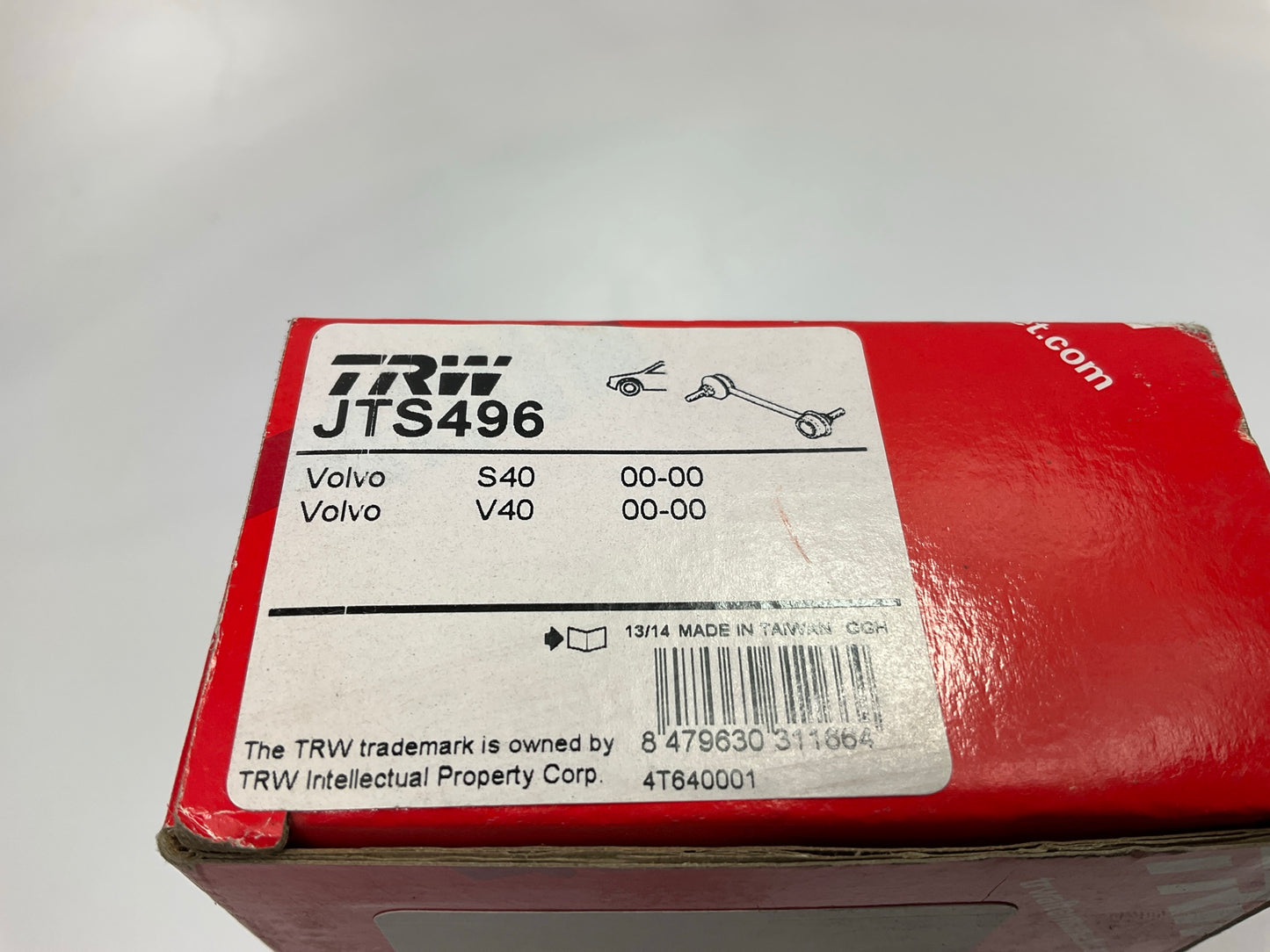 TRW JTS496 Front Suspension Stabilizer Sway Bar Link Kit For 2000 Volvo S40 V40