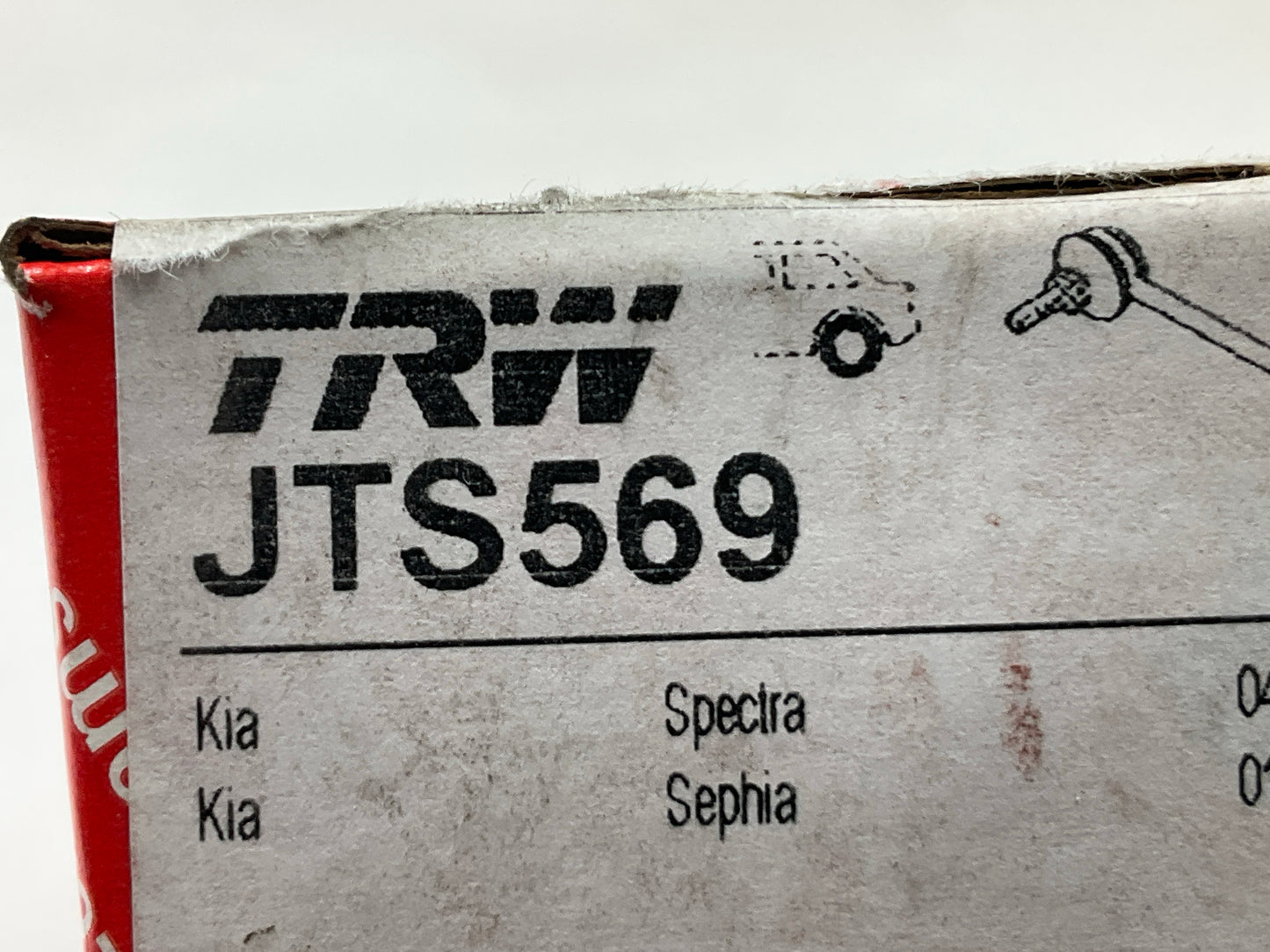 TRW JTS569 Rear Suspension Stabilizer Sway Bar Link Kit