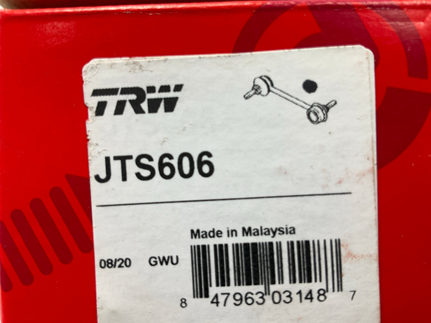 TRW JTS606 Front Suspension Stabilizer Sway Bar Link Kit