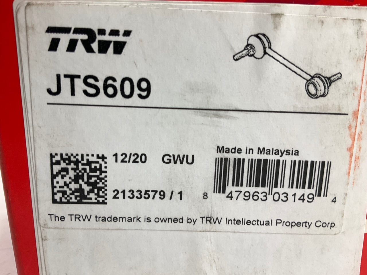 (2) TRW JTS609 Front Stabilizer Sway Bar Link Kit For 2002-2005 Freelander AWD