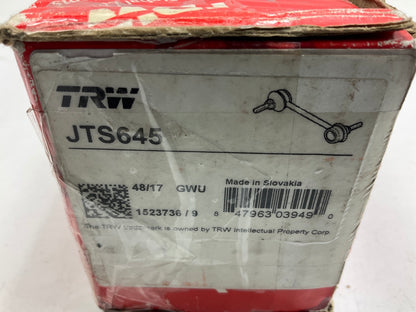 MISSING HARWDARE - TRW JTS645 Front Suspension Stabilizer Sway Bar Link Kit