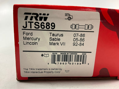 (2) TRW JTS689 Rear Stabilizer Sway Bar Link Kit 86-07 Ford Taurus, 86-05 Sable