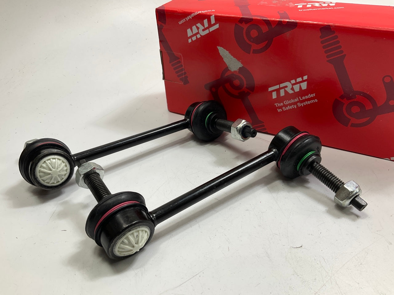 (2) TRW JTS707 Front Suspension Stabilizer Sway Bar Link Kit