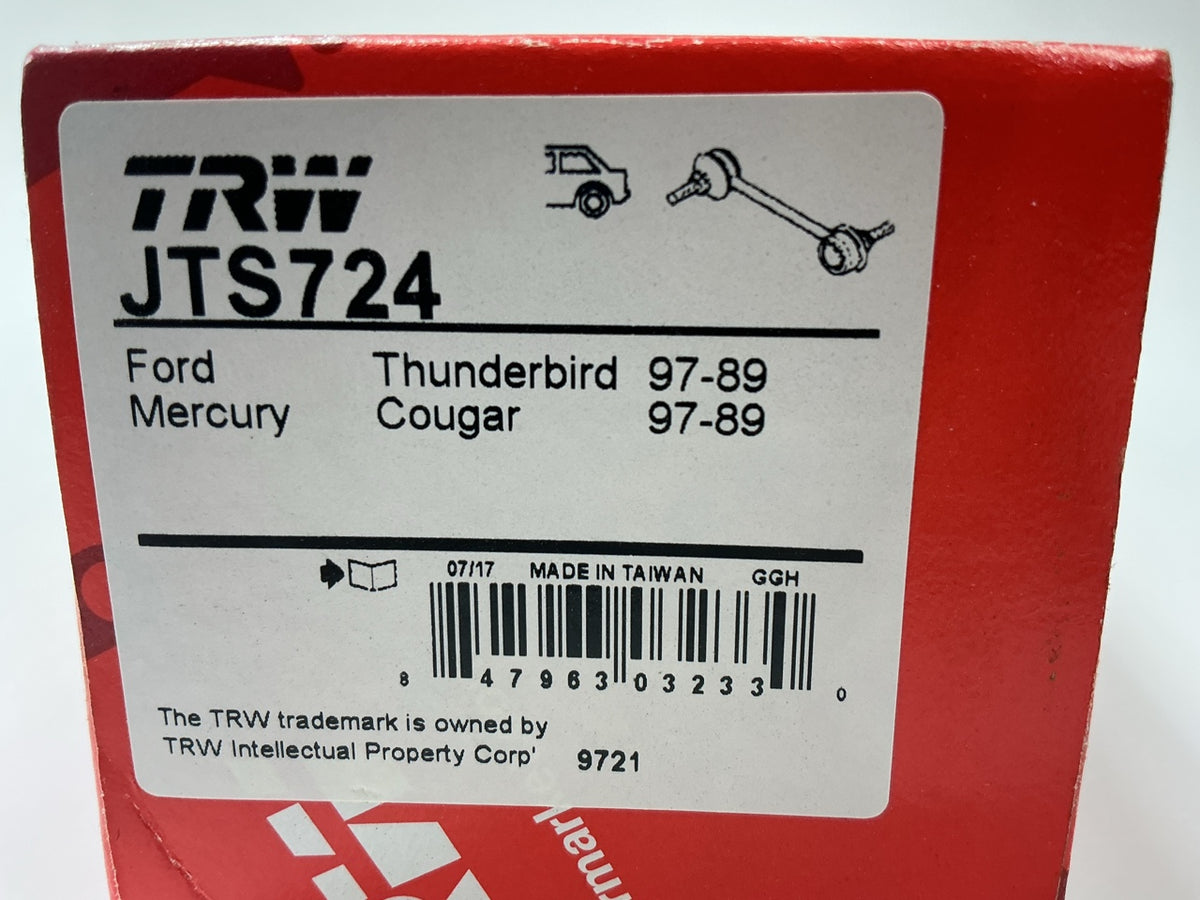 TRW JTS724 Rear Suspension Stabilizer Sway Bar Link Kit