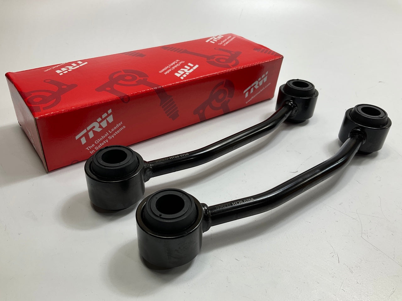 (2) TRW JTS758 Front Stabilizer Sway Bar Link Kit For 1987-1995 Jeep Wrangler