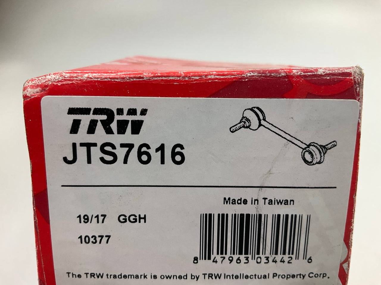 TRW JTS7616 Front Left Suspension Stabilizer Sway Bar Link Kit