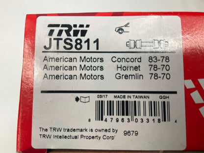 (2) TRW JTS811 Front Suspension Stabilizer Sway Bar Link Kit
