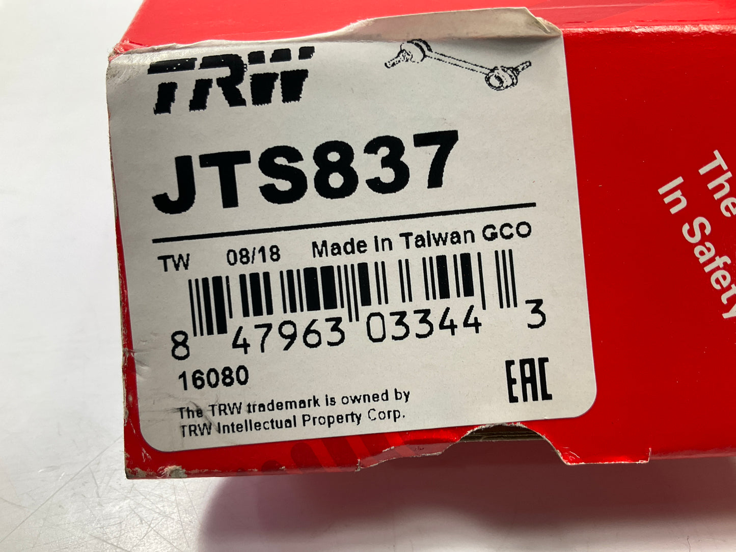 TRW JTS837 Front Left Suspension Stabilizer Sway Bar Link Kit For 1998-03 Sienna