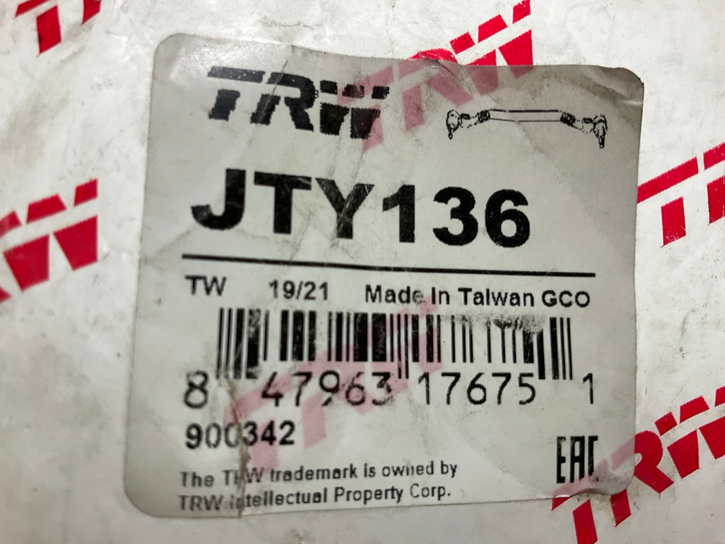 TRW JTY136 Steering Center Link