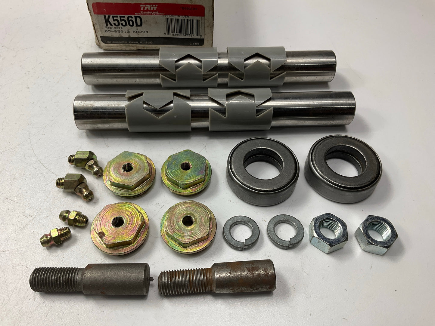 Missing Parts - See Photo TRW K556D Steering King Pin Bolt Set - 0.8593'' X 6.67''