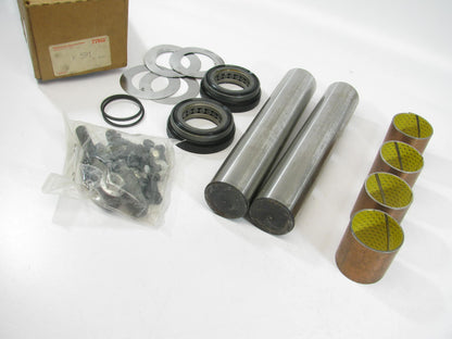 TRW K591 Steering King Pin Bolt Set For Dana Eaton 22,000lb Axle 1.873'' X 9.965''