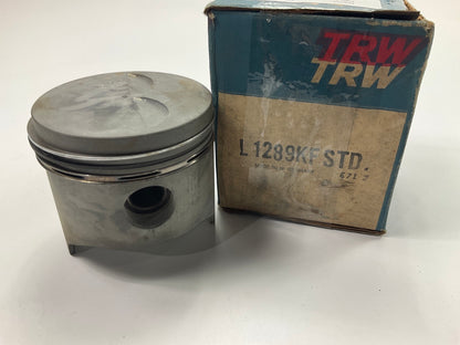 TRW L1289KF Engine Piston - Standard For 1971-1973 Fiat 1116cc