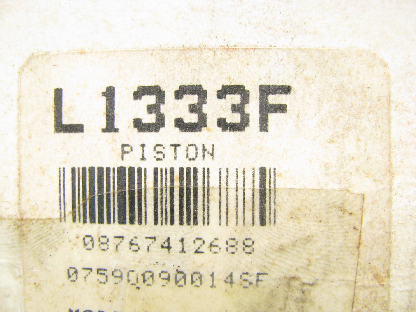 TRW L1333F Engine Piston - Standard For 1983 Horizon, Turismo 1.6L-L4