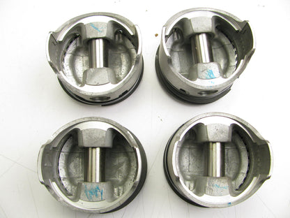 (4) TRW L1341F Forged Engine Piston - Standard For 1976 Subaru EA63 1.4L-H4