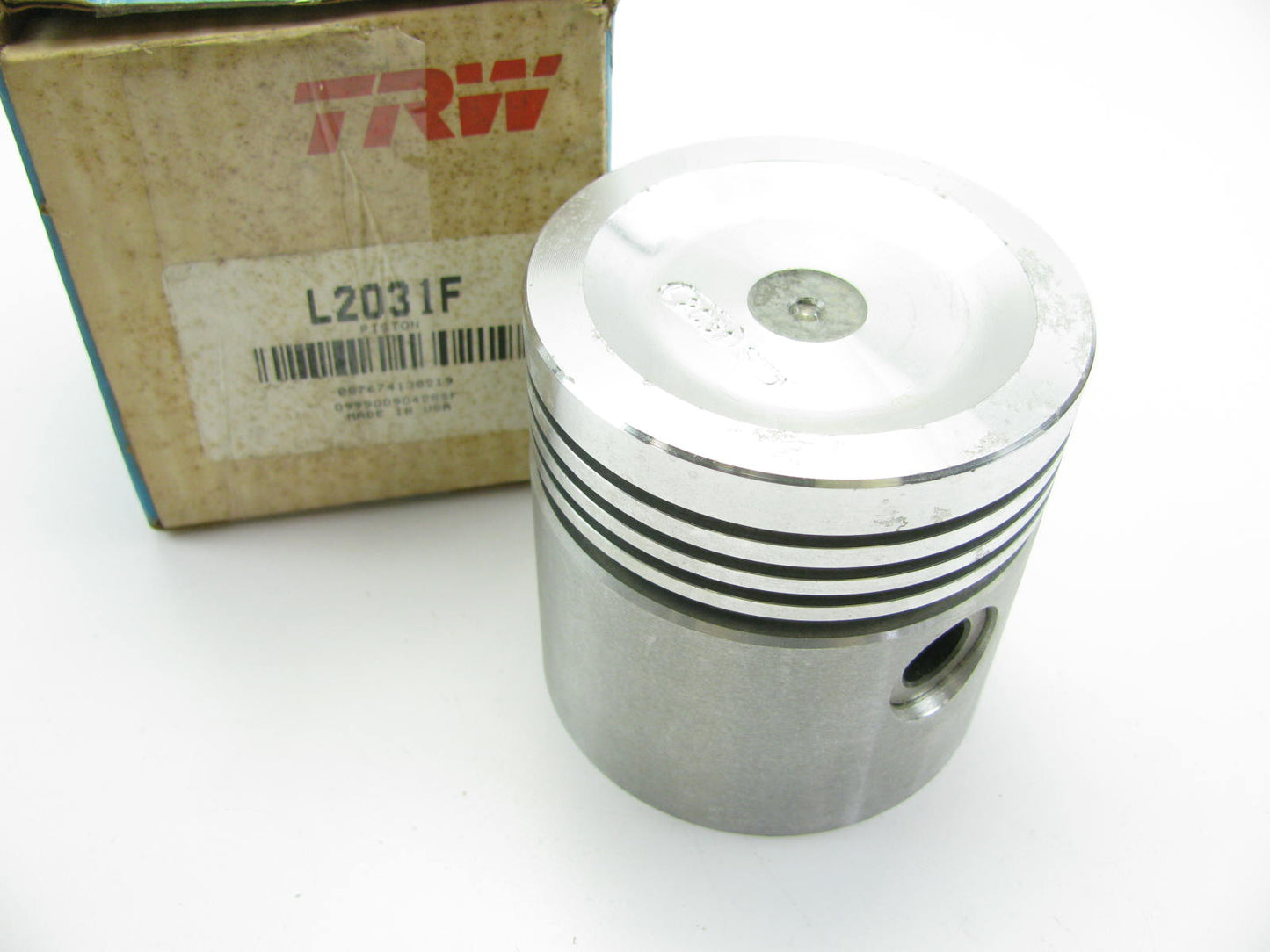 TRW L2031F Engine Piston - Massey-Ferguson TO30 - Continental Engine Z129 Z134