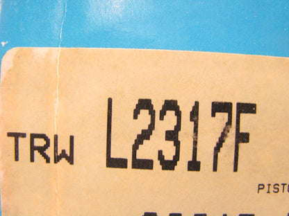 (6) TRW L2317F Forged Engine Pistons - Standard 1969-1972 Ford 240 L6