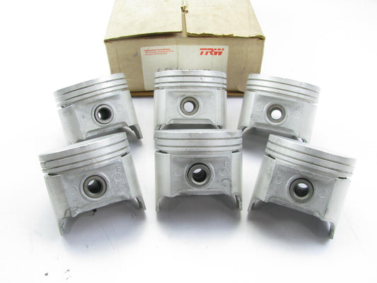 TRW L3063F-30 Forged Engine Piston Set .030'' 1964-1969 Chevy 164 Corvair 2.7L H6