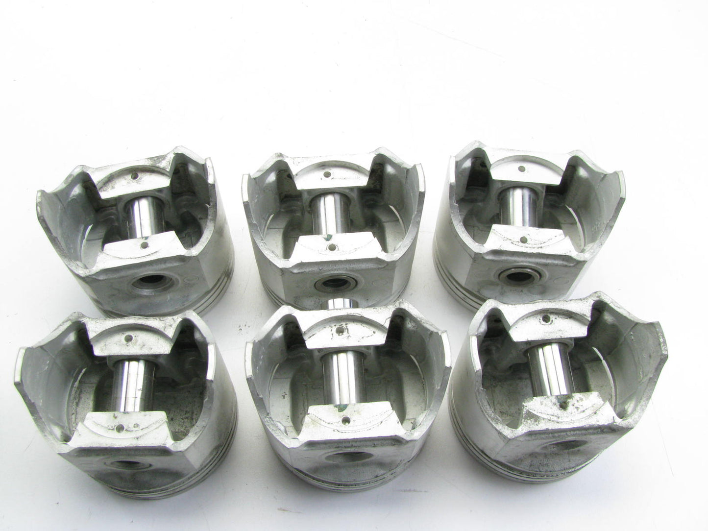 TRW L3063F-30 Forged Engine Piston Set .030'' 1964-1969 Chevy 164 Corvair 2.7L H6