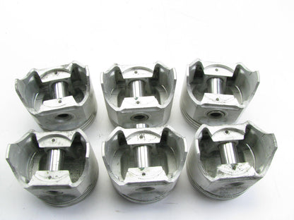 TRW L3063F-30 Forged Engine Piston Set .030'' 1964-1969 Chevy 164 Corvair 2.7L H6