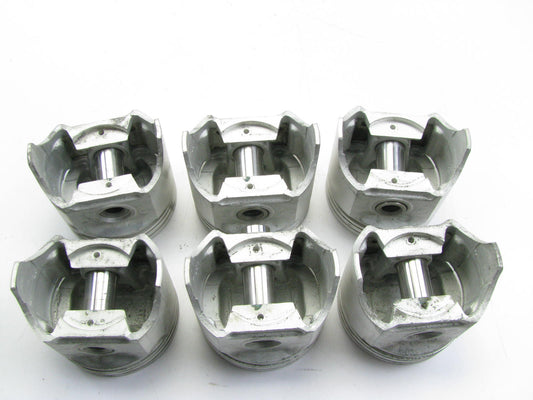 TRW L3063F-30 Forged Engine Piston Set .030'' 1964-1969 Chevy 164 Corvair 2.7L H6