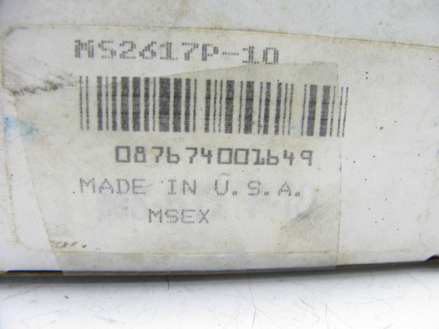 TRW MS2617P-10 Engine Main Bearings .010'' 1967-1988 Chevrolet 194 230 250-L6