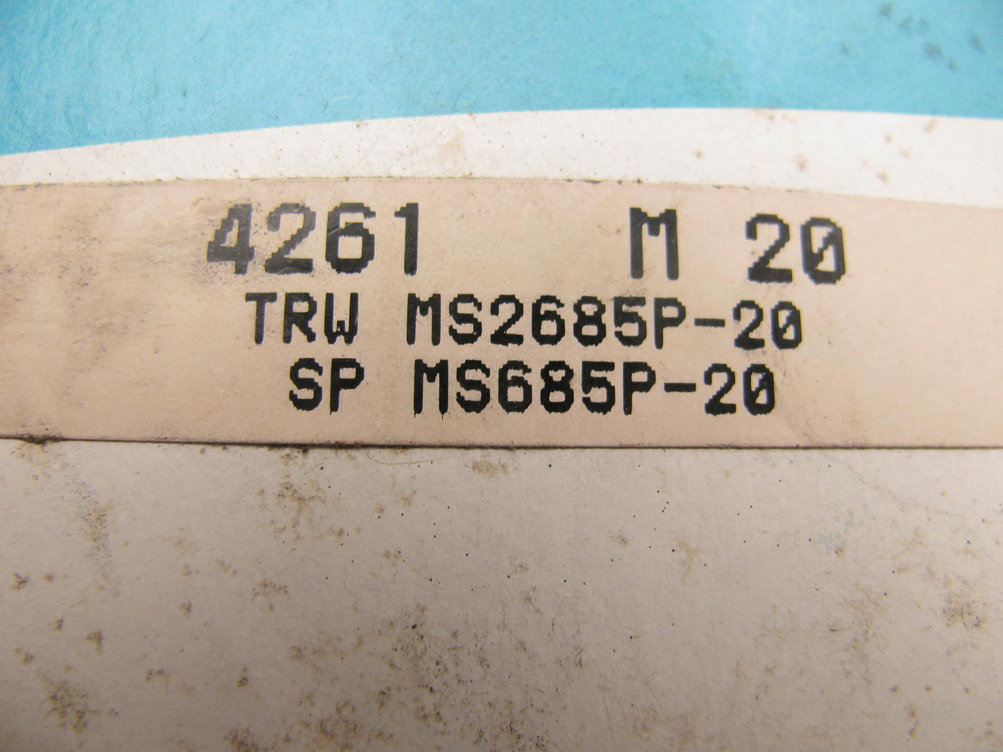 TRW MS2685P-20 Engine Main Bearings .020'' 1961-1976 Ford 352 390 410 427 428