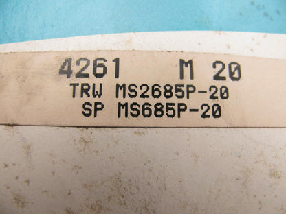 TRW MS2685P-20 Engine Main Bearings .020'' 1961-1976 Ford 352 390 410 427 428