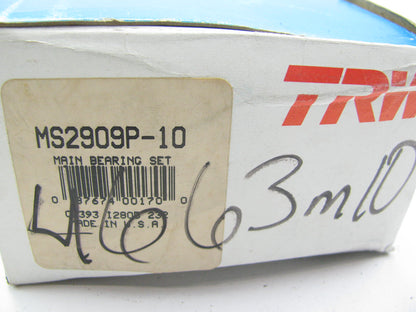 TRW MS2909P10 Engine Main Bearings .010'' - Chevrolet SBC 267 302 307 327 350-V8