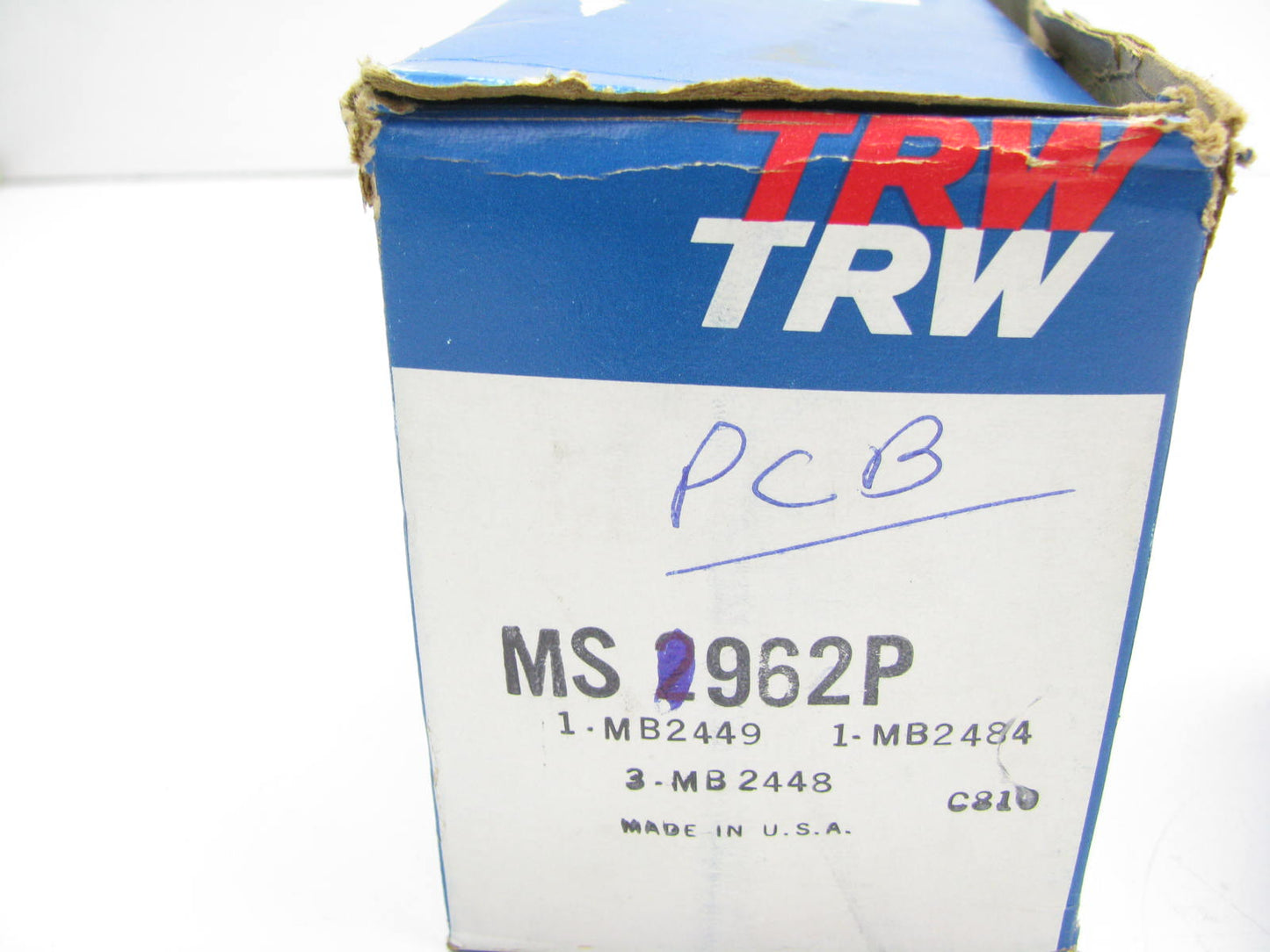 TRW MS2962P Engine Main Bearings - Standard 1966-1980 Buick 340 350 V8