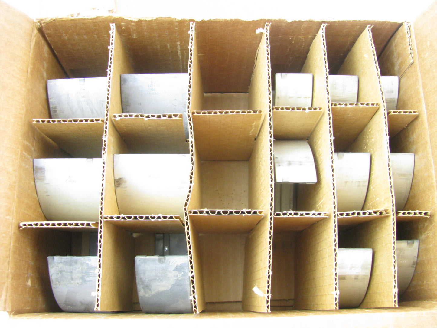 MISSING THRUST WASHERS - TRW MS2965P Main Bearings For Mack END673 END 673