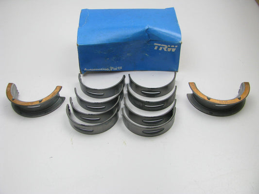 TRW MS2981P-10 Engine Main Bearing Set .010'' 1975-1976 Ford 351W 400 V8