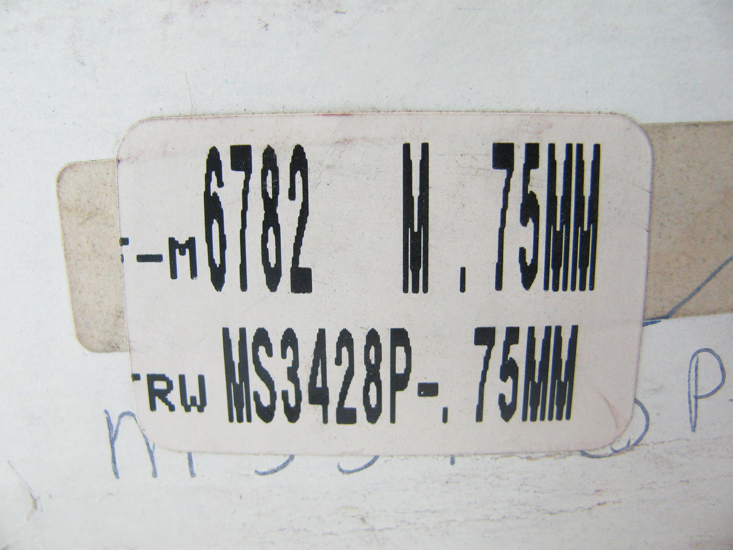 TRW MS3428P-75MM Engine Main Bearings .75mm For 1975-82 Toyota 2.2L 2.4L 22R 20R