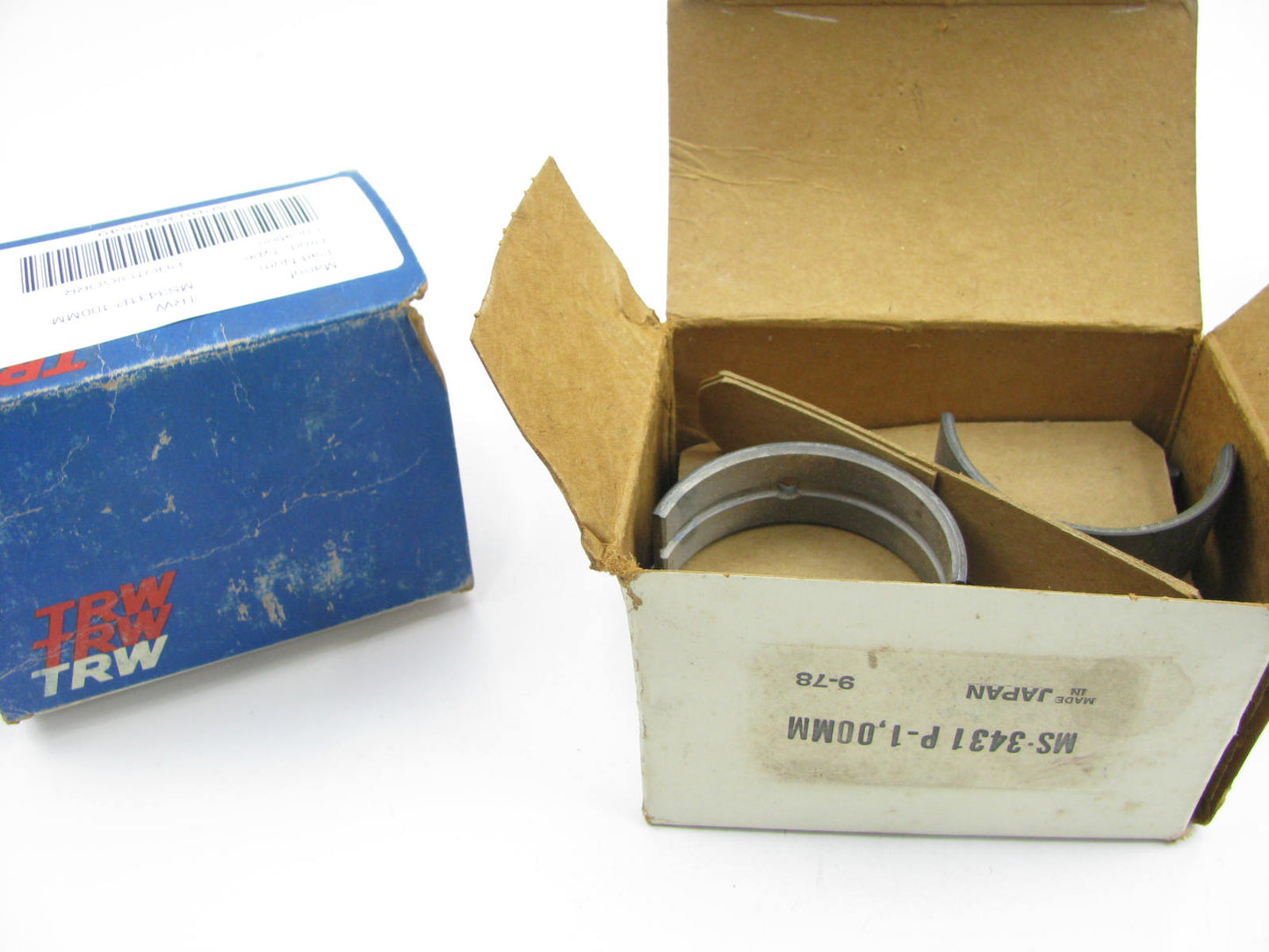 TRW MS3431P-100MM Engine Main Bearings 1.00mm 1973-1982 Honda Civic 1.2L 1.3L
