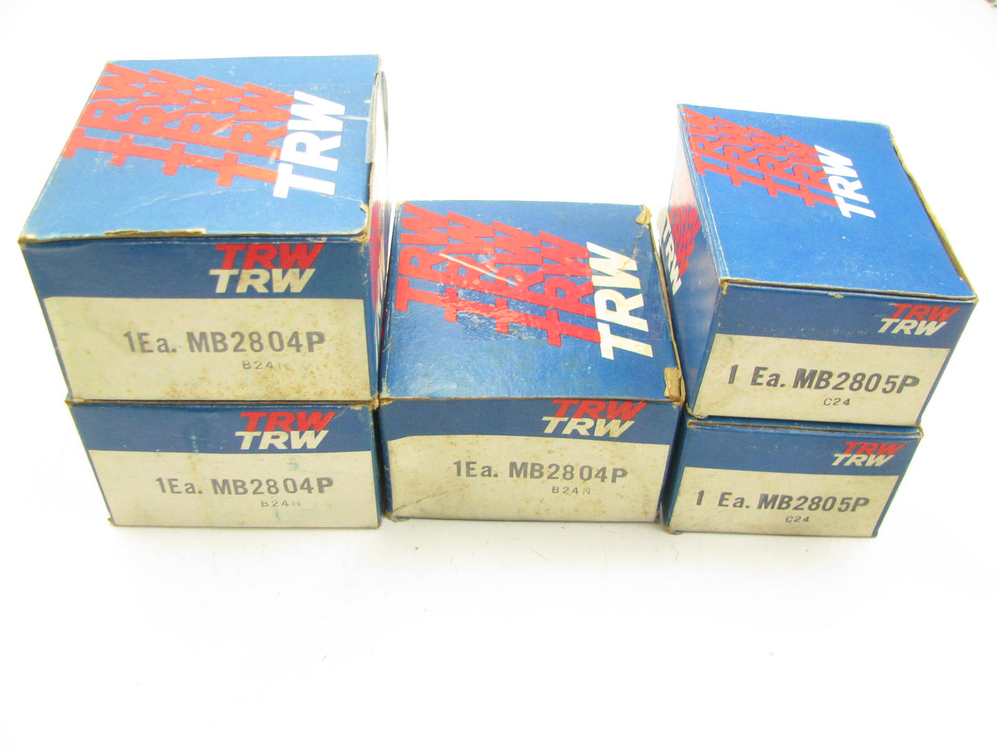 MISSING THRUST BEARINGS - TRW MS3495P Main Bearings For 336 336B 336BD 336BDT