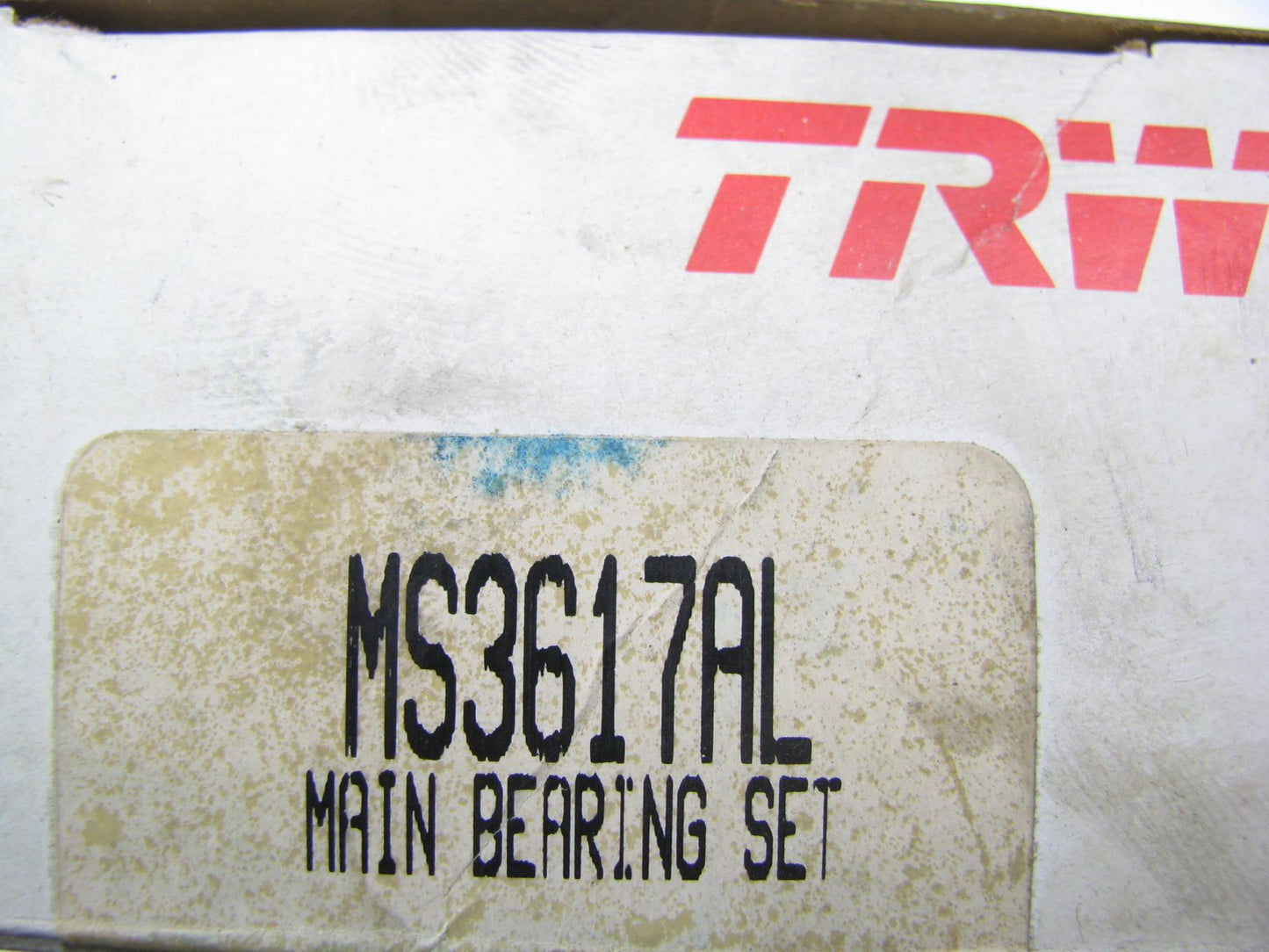 TRW MS3617AL Main Bearings - STANDARD SIZE - 1980-1983 TOYOTA 1AC 3AC 1.5L 1.6L