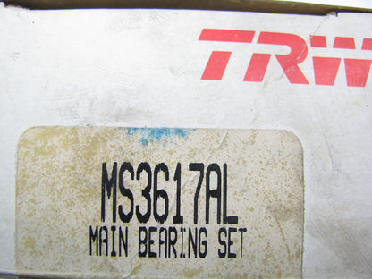 TRW MS3617AL Main Bearings - STANDARD SIZE - 1980-1983 TOYOTA 1AC 3AC 1.5L 1.6L