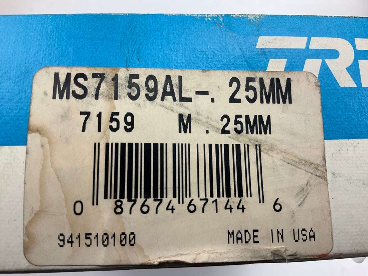 TRW MS7159AL25MM Engine Main Bearings .25mm 1991-1995 GM 3.4L-V6