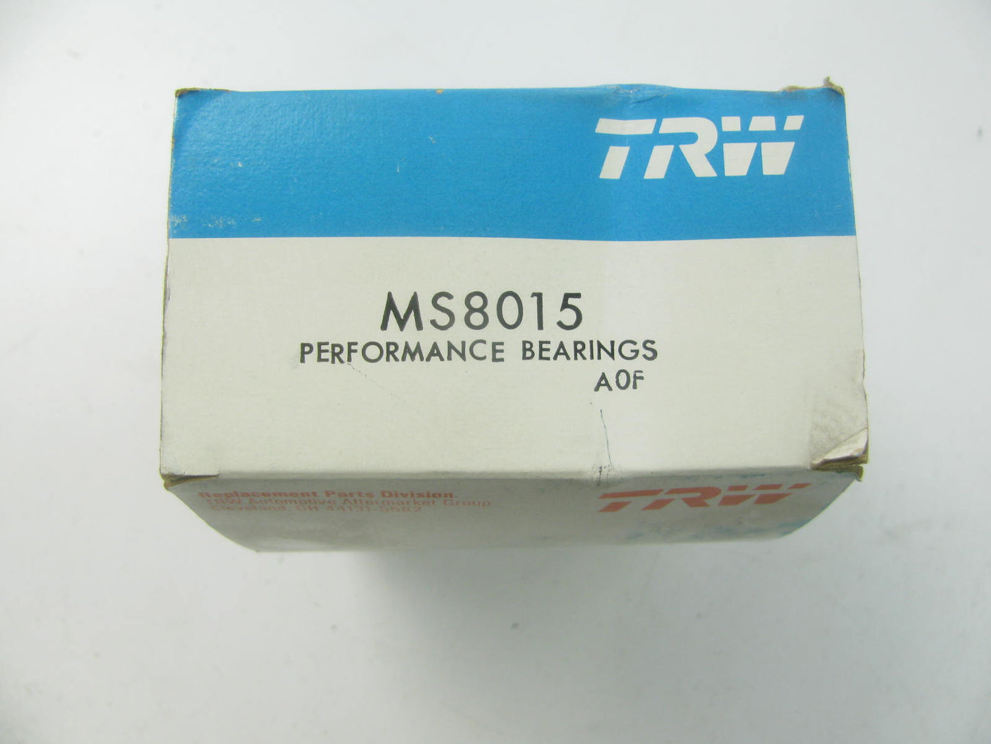 TRW MS8015 Engine Main Bearings Ford 351C Performance 126M 8-7175CH