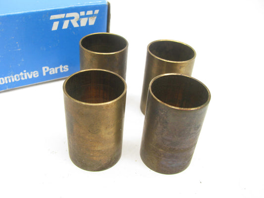 (4) TRW PB652 Piston Pin Bushings For 1928-34 Series A, AA, BB, 46 Ford 4cyl Eng