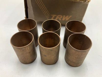 (6) TRW PB775 Engine Piston Pin Bushing For 1947-1951 Ford 226H 226-L6