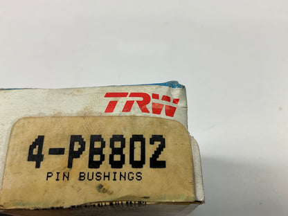 (4) TRW PB802 Engine Piston Pin Bushing - International C60