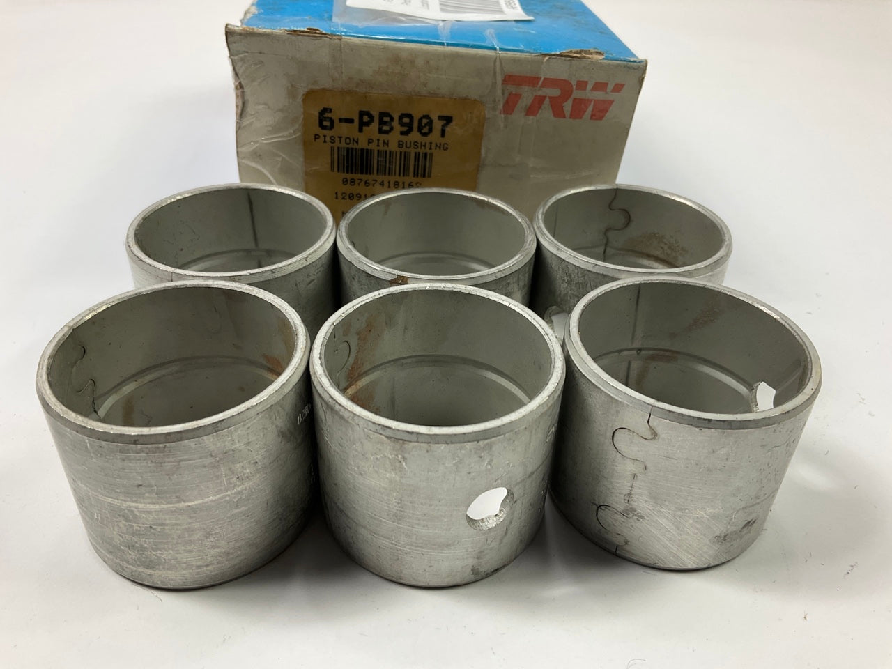 (6) TRW PB907 Piston Pin Bushing For John Deere 404 Diesel