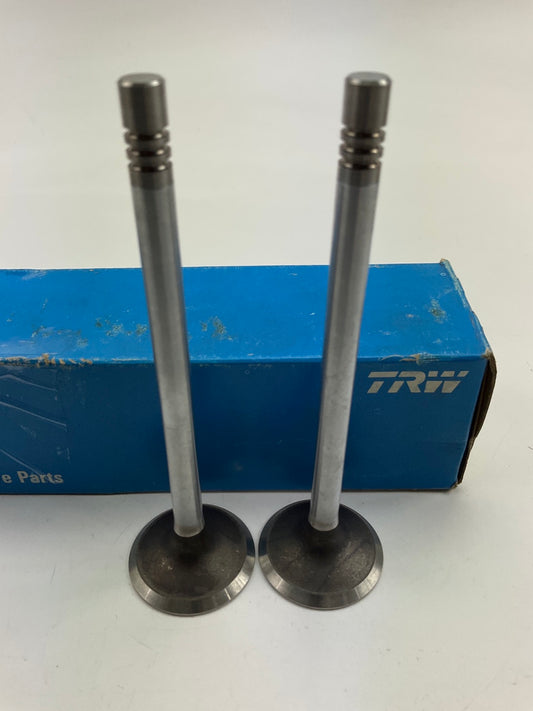 (2) TRW S-3138 Engine Exhaust Valve For 1981-1996 Ford Mercury 1.6L 1.9L-L4