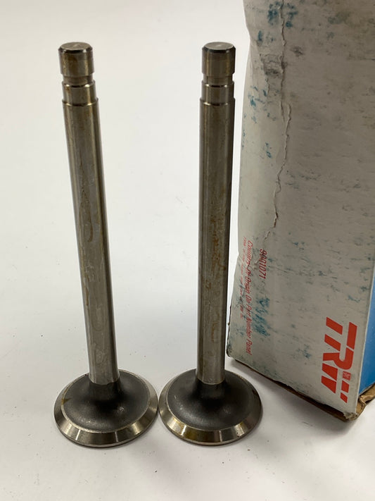 (2) TRW S2908 Engine Exhaust Valve For Jeep 232 258-L6, IHC 6-258