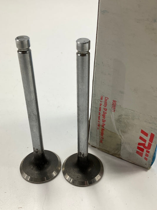 (2) TRW S3031 Engine Exhaust Valve For 1975-1982 Ford Mazda 1.6L 1.8L 2.0L-L4