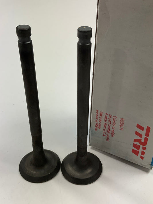 (2) TRW S3064 Engine Exhaust Valve For 1977-1984 Toyota 4M 4ME 5ME 5MGE