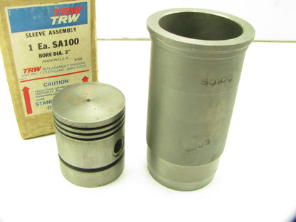 TRW SA100 Engine Cylinder Wet Sleeve & Piston Assembly - International C113