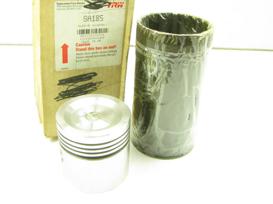 TRW SA185 Engine Cylinder Wet Sleeve & Piston Assembly - Continental Z129 Z134