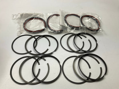 (4) TRW SA384 Engine Cylinder Wet Sleeve & Piston Assembly For John Deere 202